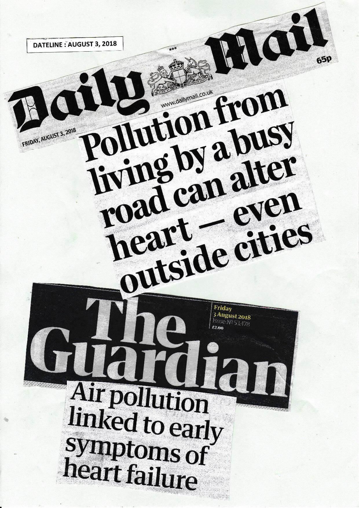 Diesel Emissions health scare headlines - CHAIN