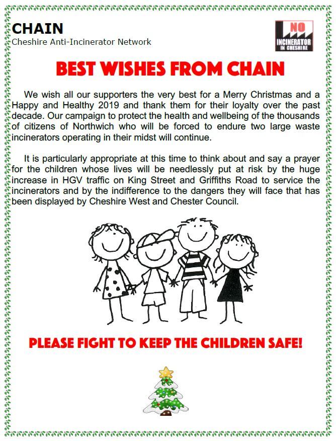 CHAIN Christmas Flyer